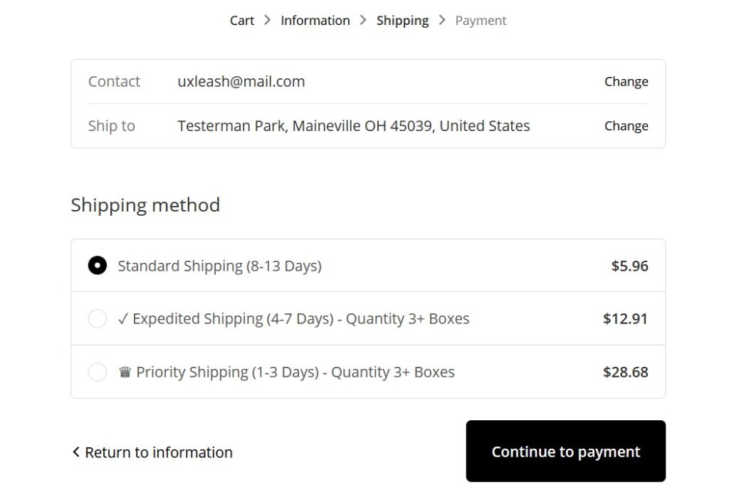 break form ux multiples steps